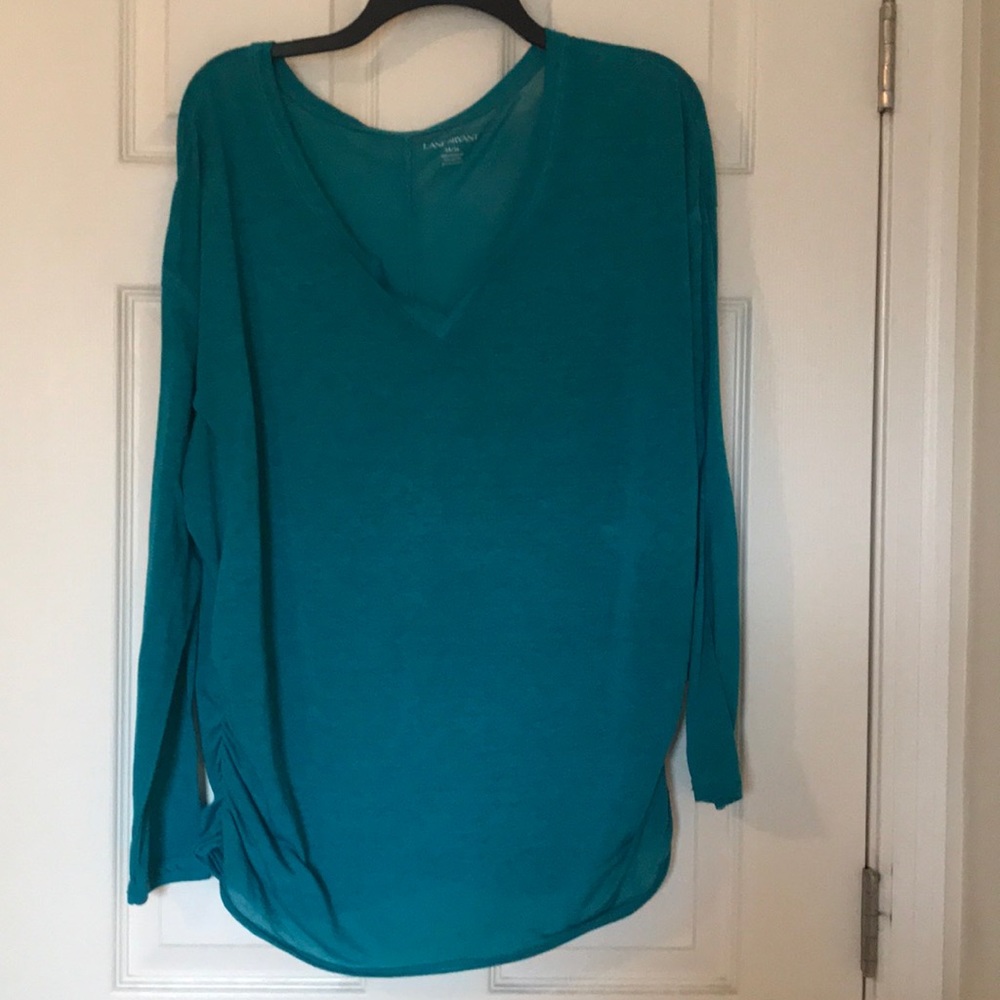 Lane Bryant long sleeve t. Very thin material.
